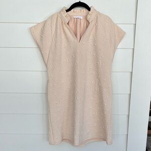 THML Quilted, Textured Mini Dress with pockets